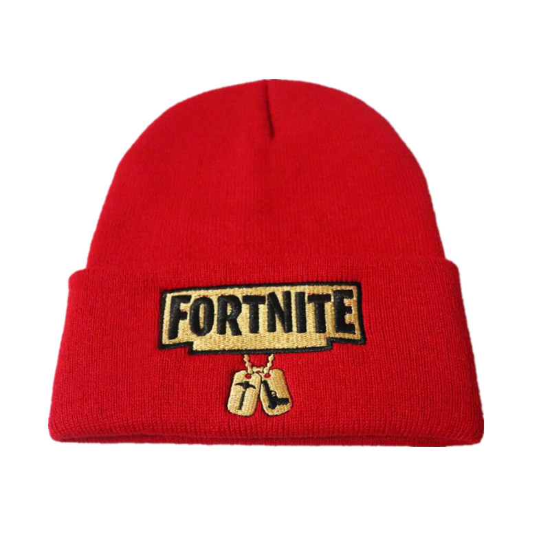 Fortnite Winter Warm Red Hip Hop Outdoor Hat